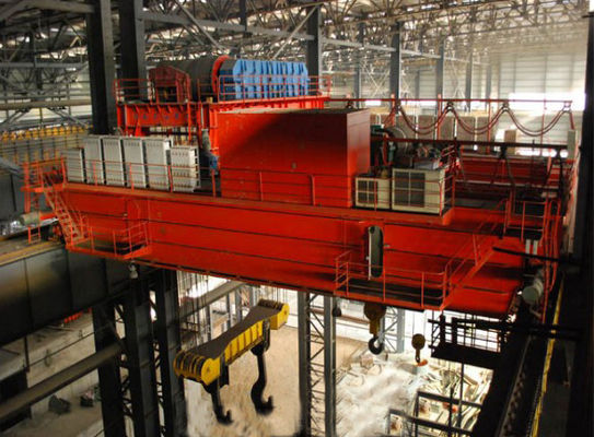 Controllo della cabina della gru dell'acciaieria del doppio raggio della gru a ponte di Eot della fonderia da 32 tonnellate