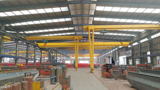 9 Lifting Height Single Girder Overhead Crane For Workshop