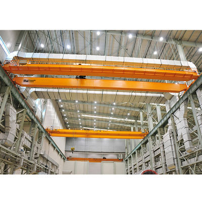 Span 5m Warehouse Heavy Duty Double Girder EOT Crane