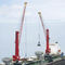 Asta telescopica idraulica Marine Crane Boat Deck Crane 0,5 ~ 80 tonnellate dell'articolazione