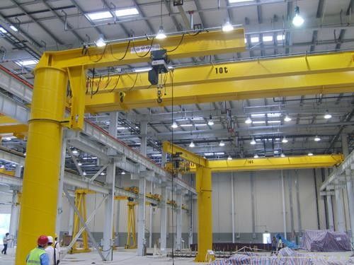 2000Kg isolato fisso Jib Crane Pendant Remote Control