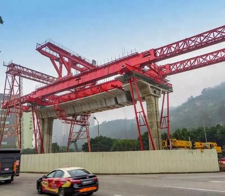 Macchina di lancio della trave del ponte della gru 600T del lanciatore del fascio pieno di costruzione del CE