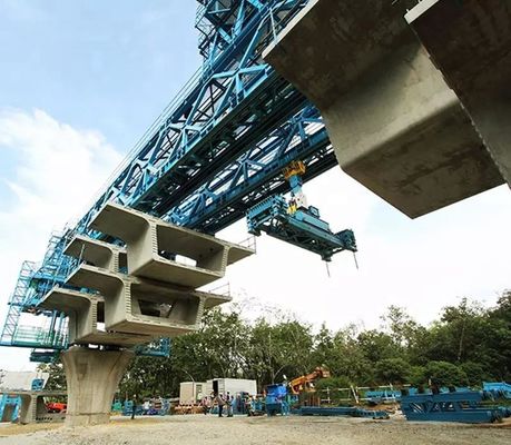 Macchina di lancio della trave del ponte della gru 600T del lanciatore del fascio pieno di costruzione del CE