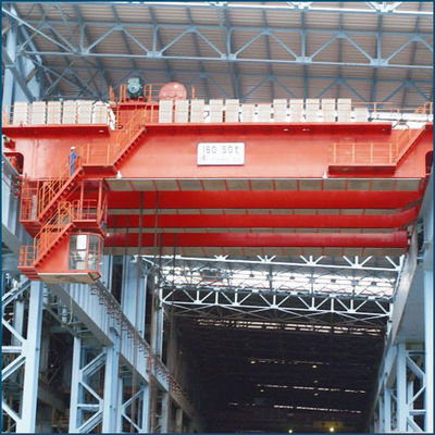 Doppia gru a ponte fondente metallurgica resistente della trave/quattro fasci