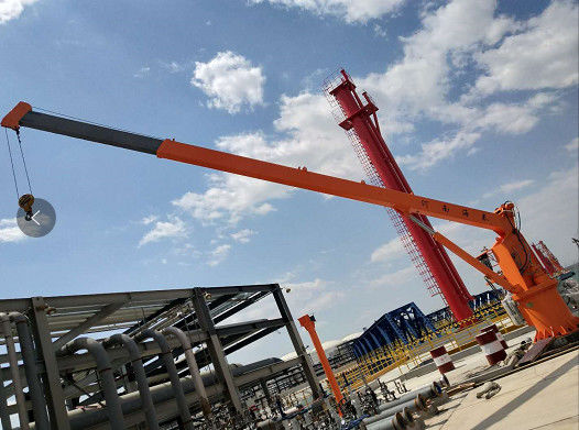 1 - gru elettrica della piattaforma dell'yacht di 30T Marine Knuckle Boom Crane Q235B