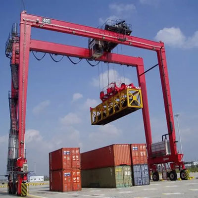Sollevamento resistente del contenitore di Crane For 35t 40.5t del cavalletto del pneumatico del contenitore