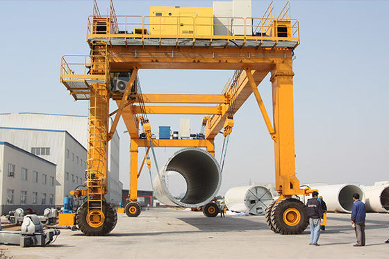 Contenitore Crane Straddle Carrier Hydraulic portale di RTG 6-30m che sollevano