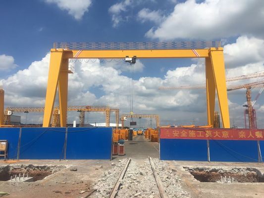 1 - 500 tonnellate FEM DIN BS Standard European Style Single Beam Gantry Crane